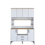Hanah Home Gabinete Multipropósito JE168 - 3257 Blanco y Nuez
